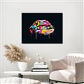 Picture of Graffiti Glow Lips _GroupedProduct_Rectangle_Landscape_Canvas_