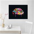 Picture of Graffiti Glow Lips _GroupedProduct_Rectangle_Landscape_Canvas_