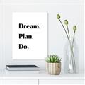 Picture of Dream Plan Do _GroupedProduct_Rectangle_Portrait_Canvas_