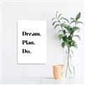 Picture of Dream Plan Do _GroupedProduct_Rectangle_Portrait_Canvas_