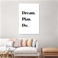 Picture of Dream Plan Do _GroupedProduct_Rectangle_Portrait_Canvas_
