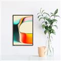 Picture of Vivid Interference _GroupedProduct_Rectangle_Portrait_Canvas_Framed_