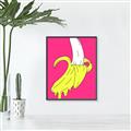 Picture of Yellow Banana _GroupedProduct_Rectangle_Portrait_Canvas_Framed_