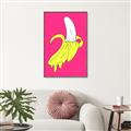 Picture of Yellow Banana _GroupedProduct_Rectangle_Portrait_Canvas_Framed_