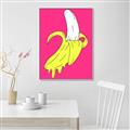 Picture of Yellow Banana _GroupedProduct_Rectangle_Portrait_Canvas_Framed_