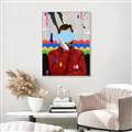 Picture of Graffiti Sadness _GroupedProduct_Rectangle_Portrait_Canvas_Framed_