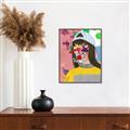 Picture of Abstracted Neon Expressions _GroupedProduct_Rectangle_Portrait_Canvas_Framed_
