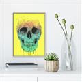 Picture of Street Art Skull _GroupedProduct_Rectangle_Portrait_Canvas_Framed_