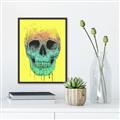 Picture of Street Art Skull _GroupedProduct_Rectangle_Portrait_Canvas_Framed_