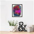 Picture of Neon Infusion Planet _GroupedProduct_Rectangle_Portrait_Canvas_Framed_