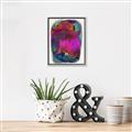 Picture of Neon Infusion Planet _GroupedProduct_Rectangle_Portrait_Canvas_Framed_