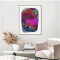 Picture of Neon Infusion Planet _GroupedProduct_Rectangle_Portrait_Canvas_Framed_