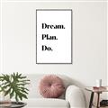 Picture of Dream Plan Do _GroupedProduct_Rectangle_Portrait_Canvas_Framed_