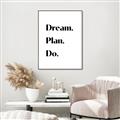 Picture of Dream Plan Do _GroupedProduct_Rectangle_Portrait_Canvas_Framed_