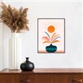Picture of Petals and Solar Bloom _GroupedProduct_Rectangle_Portrait_Canvas_Framed_