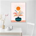 Picture of Petals and Solar Bloom _GroupedProduct_Rectangle_Portrait_Canvas_Framed_