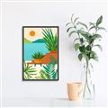 Picture of Coastal Beauty I _GroupedProduct_Rectangle_Portrait_Canvas_Framed_