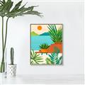 Picture of Coastal Beauty I _GroupedProduct_Rectangle_Portrait_Canvas_Framed_
