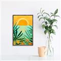 Picture of Summer Daze Vista II _GroupedProduct_Rectangle_Portrait_Canvas_Framed_