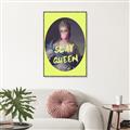 Picture of Slay Yellow Queen _GroupedProduct_Rectangle_Portrait_Canvas_Framed_