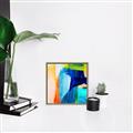 Picture of Neon Spectrum I _GroupedProduct_Square_Canvas_Framed_