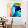 Picture of Neon Spectrum I _GroupedProduct_Square_Canvas_Framed_