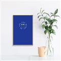 Picture of Blue Smile _GroupedProduct_Rectangle_Portrait_Canvas_Framed_