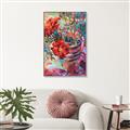 Picture of Garden Grace Foliage _GroupedProduct_Rectangle_Portrait_Canvas_Framed_