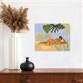 Picture of Lazyday Lady _GroupedProduct_Rectangle_Landscape_Unframed_Print_Only_