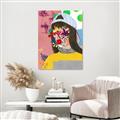 Picture of Abstracted Neon Expressions _GroupedProduct_Rectangle_Portrait_Unframed_Print_Only_