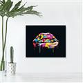 Picture of Graffiti Glow Lips _GroupedProduct_Rectangle_Landscape_Unframed_Print_Only_