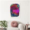 Picture of Neon Infusion Planet _GroupedProduct_Rectangle_Portrait_Unframed_Print_Only_