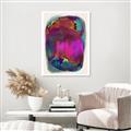 Picture of Neon Infusion Planet _GroupedProduct_Rectangle_Portrait_Unframed_Print_Only_