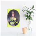 Picture of Slay Yellow Queen _GroupedProduct_Rectangle_Portrait_Unframed_Print_Only_