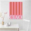 Picture of Ciao Stripes in Pink _GroupedProduct_Rectangle_Portrait_Unframed_Print_Only_