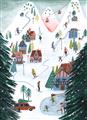 Picture of Winter Ski Resort _GroupedProduct_Rectangle_Portrait_Unframed_Print_Only_