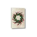Picture of Holly Wreath _GroupedProduct_Rectangle_Portrait_Canvas_
