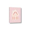 Picture of Pink Gingerbread House _GroupedProduct_Rectangle_Portrait_Canvas_
