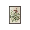 Picture of Under the Mistletoe I _GroupedProduct_Rectangle_Portrait_Canvas_Framed_