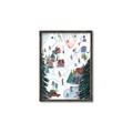 Picture of Winter Ski Resort _GroupedProduct_Rectangle_Portrait_Canvas_Framed_