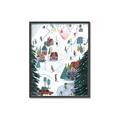 Picture of Winter Ski Resort _GroupedProduct_Rectangle_Portrait_Canvas_Framed_