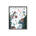 Picture of Winter Ski Resort _GroupedProduct_Rectangle_Portrait_Canvas_Framed_