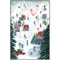 Picture of Winter Ski Resort _GroupedProduct_Rectangle_Portrait_Canvas_Framed_
