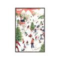 Picture of Mountain Ski Village _GroupedProduct_Rectangle_Portrait_Canvas_Framed_