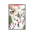 Picture of Mountain Ski Village _GroupedProduct_Rectangle_Portrait_Canvas_Framed_
