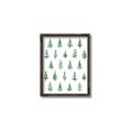 Picture of Christmas Trees _GroupedProduct_Rectangle_Portrait_Canvas_Framed_