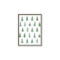 Picture of Christmas Trees _GroupedProduct_Rectangle_Portrait_Canvas_Framed_