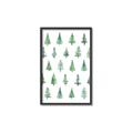 Picture of Christmas Trees _GroupedProduct_Rectangle_Portrait_Canvas_Framed_