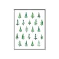 Picture of Christmas Trees _GroupedProduct_Rectangle_Portrait_Canvas_Framed_