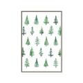Picture of Christmas Trees _GroupedProduct_Rectangle_Portrait_Canvas_Framed_